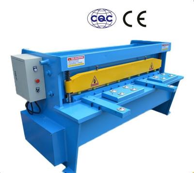 China stainless steel Electric Shearing Machine Sheet Metal cutting for sale