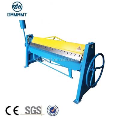 중국 good price hand type Manual Folding Machine sheet metal plate bending instock 판매용