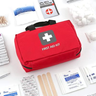 China High Quality Nylon Waterproof Emergency Family Op Customized Medical Services Have One Person First Aid Kits Emergency Kit Bags Pouch for sale