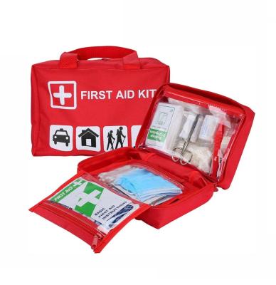 China Large Nursing Kits 300 Pcs Emergency Nylon Waterproof Outdoor Travel First Aid Medical Kit Bag With 300 Pieces First Aid Equipment Supplies for sale