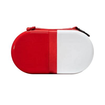 China Lightweight&Durable First Aid Box Red And White New Trendy Flow Medicine Box Thermal Insulation Hard Box Interior Can Be Customized for sale