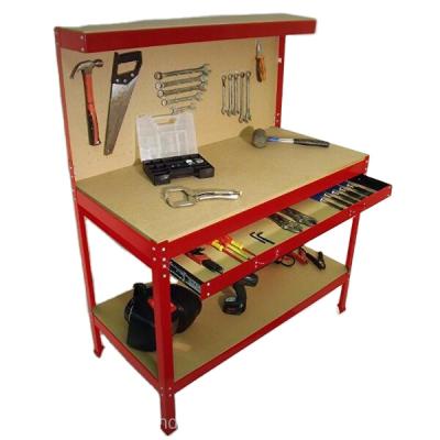 China Foldable metal steel workbench with laminate worktop L900*H1800*D450mm L900*H1800*D450mm for sale