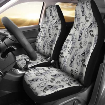 China Relaxlines Dropshipping Easy Cleaned free custom logo 3d printing velvet tahoe car seat cover Patrol car seat covers for sale