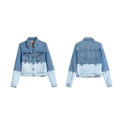 China OEM QUICK DRY Women's Jackets Jean Jacket Denim Casual Outwear Fall Button Up Oversized Coat Denim Jacket for sale