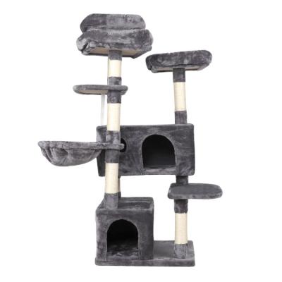 China Lovely cute design stocked soft cat tree for sale