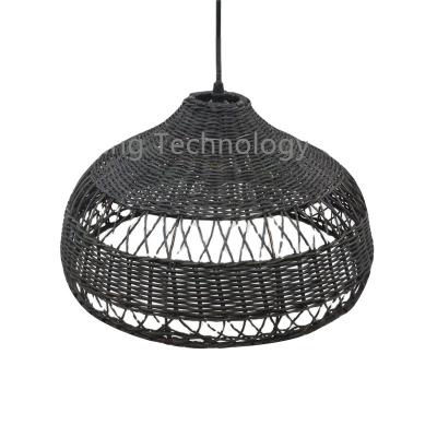 China Modern Factory price new design decoration and retro style handmade rattan lamp for sale