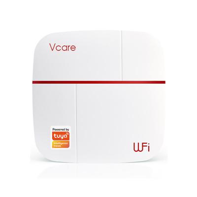 China ABS Factory Design Smart Home Devices WIFI GSM Smart Alarm Kit 2021 Support Tuya App Alarm For Home Security for sale