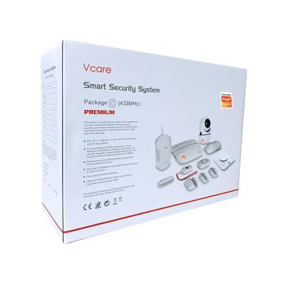 China Vcare5TC-Tuya ABS Factory Price Economic Alarm GSM Wireless Alarm System for sale