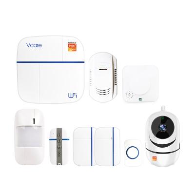 China ABS Plastic Patrol Hawk TUYA 4G+WIFI Home Intrusion Alarm System Anti-Burger Alarm Security with 500 Meters Transmission for sale