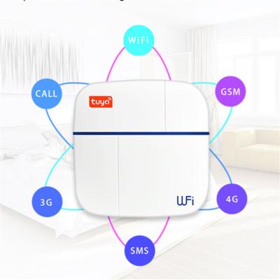 China WIFI Security Alarm System GSM Tuya Burglar Alarm System WiFi Wireless Smart Hub Vcare2A-Tuya for sale