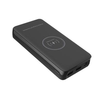 China High Quality Type-c 18W 20000mah Powerbank, 20000mah Qi Wireless Powerbank 20000mah Wireless Power Bank Mobile Battery Charger Support Fast Charging for sale