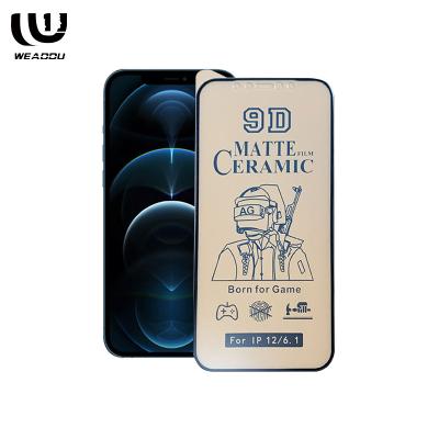 China No broken 9d screen protector for iphone 12 pro phone 11 11 max pro phone anti frosting broken screen protector for iphone for sale