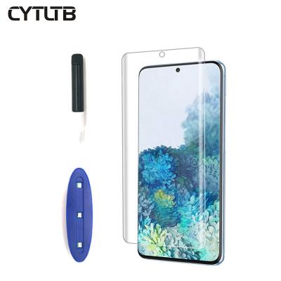 China UV Glue Screen Protector Anti-scractch S20 S20 Ultra S10 Plus 10e S9 S8 Plus Tempered Glass For Samsung Note10 9 8 Plus Note 10 Screen Protect for sale