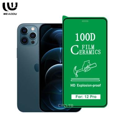 China 100D Screen Protector Ceramic Screen Protector For iphone 12 iphone12 pro max soft mini TPU screen protector for sale