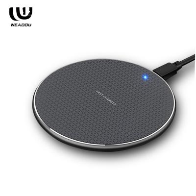 China Good Price Universal Fast Wireless Charger 10W Wireless Phone Holder Qi Wireless Charger Certified OEM Slim Fast Charging Wireless Charger Mini Qi Qi For Samsung for sale