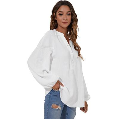 China Factory direct sale breathable fashion ladies long sleeve t-shirt round bottom for sale