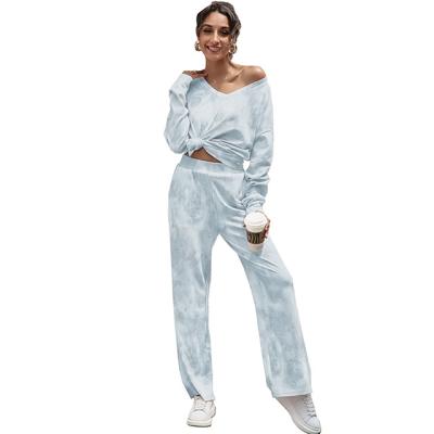 China Factory Price QUICK DRY Two Piece Set Long Sleeve Women Plus Size Modern Sleepwear Pajama Designs As Picture Full Polyester for sale