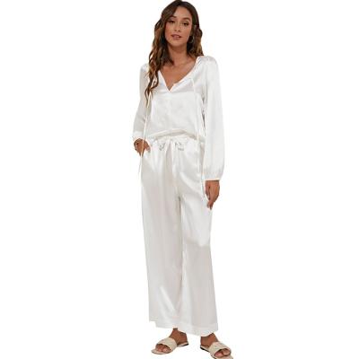 China China QUICK DRY Good Quality Polyester Long Sleeve Pajamas For Women Set for sale