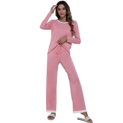 China Wholesale Professional QUICK DRY Supply Long Sleeve Ladies Matching Pajama Sets for sale