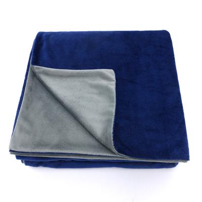 China 2021 Hot Selling Amazon Double Layers Polyester Anti-pilling Throw Super Soft Warm Skin Friendly Minky Weighted Blanket For Baby Kids for sale