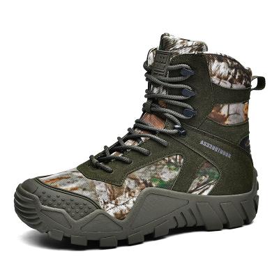 China Casual Zapatos Damping Cut Out Waterproof Anti-Static Outdoor Safety Mountaineering Sneakers Construction Leather Boots Tactical Shoes for sale