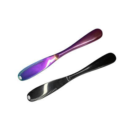 China Modern Stainless Steel Table Safe Knife Wholesale Price Factory Direct Sales Various Colors for sale