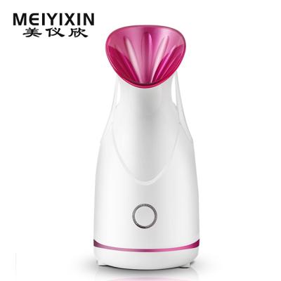 China MEIYIXIN 2021 Hot Selling Manual Nano Ionic Facial Steamer Moisturizer Face Spa Equipment Steamer for sale