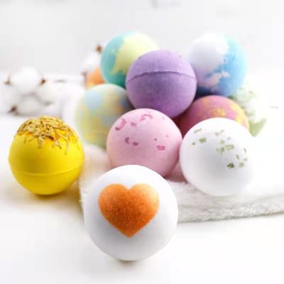 China Wholesale Multicolor Hot Sale America Soap Cloud Bath Bomb Rainbow Salt Bubble Bath Ball BB3 for sale