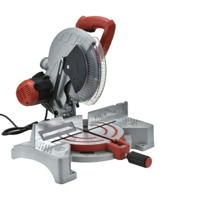 China 10 inch miter saw 45 degree speed adjustable cutting aluminum cutting machine for sale 51.5*37*38.5cm for sale