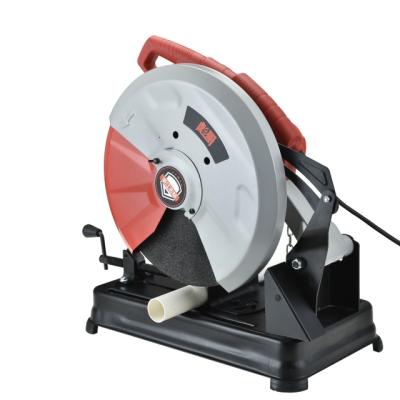 China Heavy Duty 355MM Full Guard Electric Cutting Saw Metal Chop Saw Machine 53*30*40cm Cutter for sale