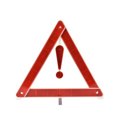 China Good amount of effect road safety protection device traffic car emergency supplies GOOD warning triangle 0104B for sale