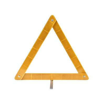 China Good amount of effect road safety protection device traffic car emergency supplies GOOD warning triangle 0103Y for sale