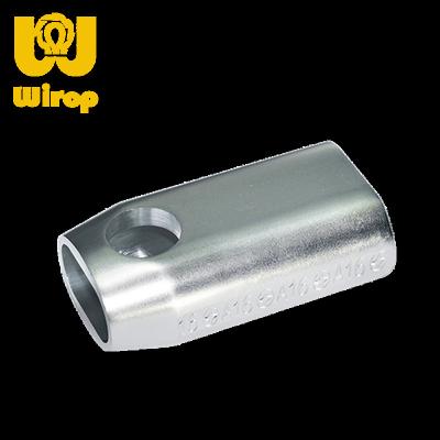 China WIROP High Quality Aluminum EN 13411-3 Inspection Hole Safety Form C Ferrules For Wire Rope Clamp Stamping for sale