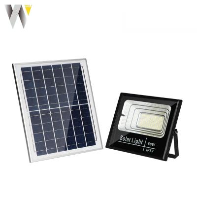 China Bridgelux Ip67 Smd 40w 60w 100w 200w 300w high lumen waterproof solar led flood light good heat dissipation performance for sale