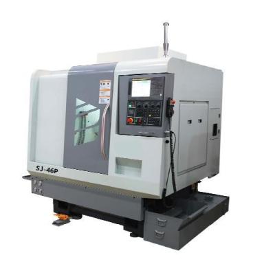 China Gang Type Slant Bed CNC Lathe Turning Machine FANUC Sj-46p for sale