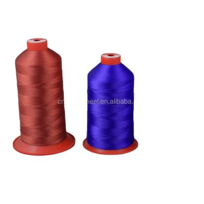 China Abrasion Resistance 250D/3 80tex 30tickets ruffle filament spun polyester sewing thread in china for sale