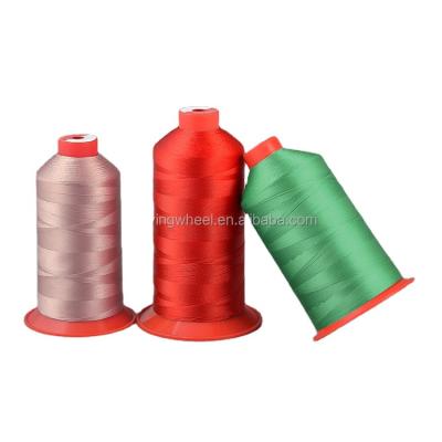 China Abrasion Resistance Good Various Quality 1000D/3 Color 100% Polyester Sewing Thread for sale