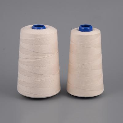 China Loose High Tenacity Raw White Cotton Sewing Thread 20s/4 1400Y TKT 25 TEX120 for sale