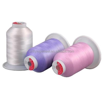 China 75D/2 16tex 180 Billet 100% Polyester Abrasion-Resistant Sewing Thread For Embroidery for sale