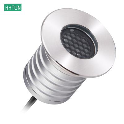 China Earth Lamp HHTUN DC12V 3W Embedded Honeycomb Buried Lights Waterproof Led Underground Lights IP67 Buried Spot Straight Hair Factory Direct Sale for sale