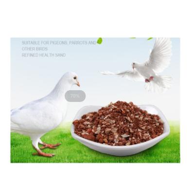 China Strong Bones Wholesale Red Clay Natural Mineral Grit Calcium Nutrition, Health Sand, Packing Pigeon Redstone Supplements For Pigeon for sale