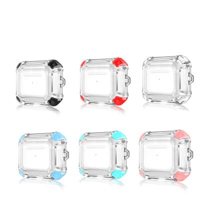 China For AirPods pro For AirPods Pro Case TPU Earphone Earbuds Waterproof Cover Device For Apple Air Pods 3 Cover 2 Color for sale