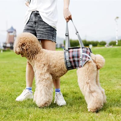 China Padded Dog Hind Leg Auxiliary Belt Pet Rehabilitation Lifts Straps Adjustable Straps for Old Disabled Joint Injury Arthritis for sale