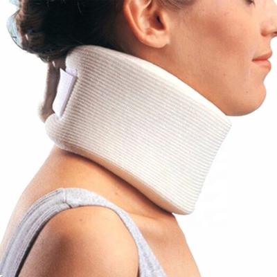 China Pain Relief Soft High Quality Brace Neck Cotton Collar Cervical Support for sale