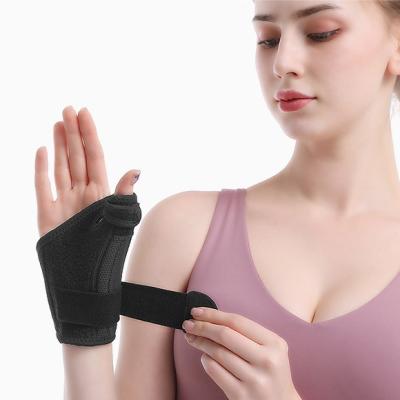 China Breathable Adjustable Elasticity Arthritis Splint Thumb Spica Support Brace For Pain Sprains Strain Arthritis Carpal Tunnel Immobilizer for sale