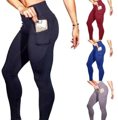 China Polyester Antibacterial High Quality Printing Skinny Leggings For Women Fitness for sale