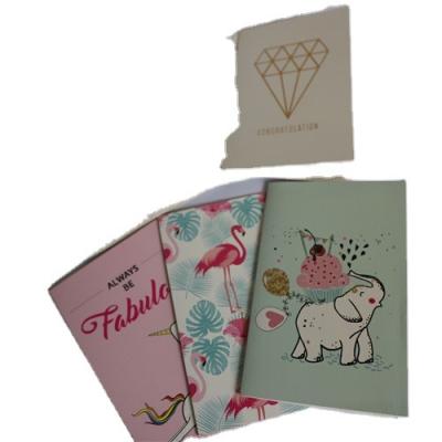 China Festival Factory New Product Custom Design Simple Tan Greeting Cards Durable for sale