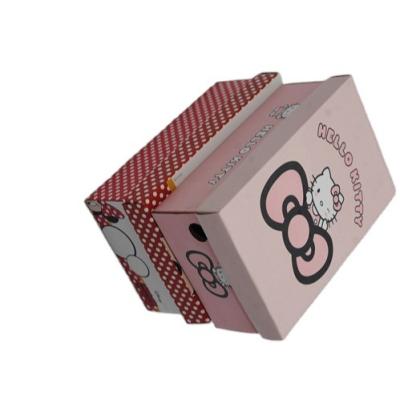 China Materials Manufacturer Design Wholesale Recycled Luxury Paper Cardboard Shoe Box Packaging for sale