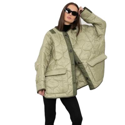 China Female Stripper Loose Coat Down Long Friend Style Winter Women's Jacket Anti Wrinkle Outwear Thickly Padded Casual Oversized Jacket for sale