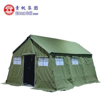 China Trigon / V-Type Ground Nail Big Slope Wall Exporting Wind Proof Used Military Tents For Sale for sale